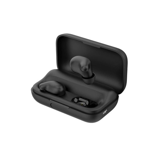 EARBUDS XIAOMI HAYLOU BLUETOOTH TWS T15 BLACK EARBUDS XIAOMI HAYLOU BLUETOOTH TWS T15 BLACK